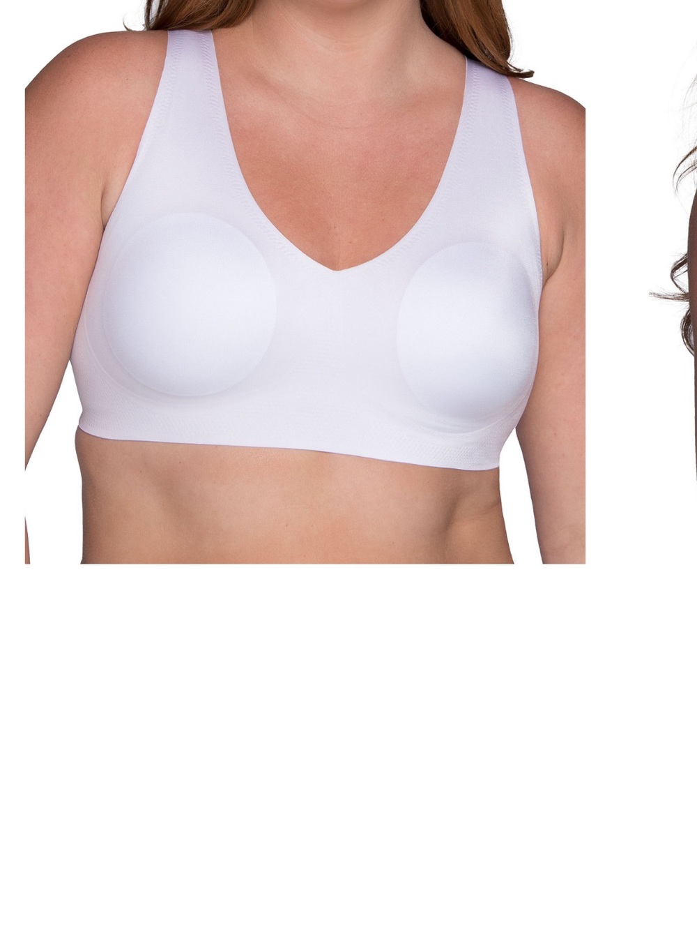 NWT Vanity Fair White Wireless Smooth Comfort Bra